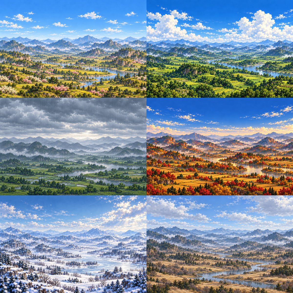 六张远景全景图